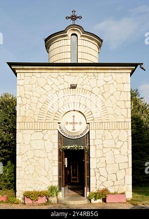 Chapelle du temple des martyrs bulgares et mémorial dans le Parc National du Palais de la culture, Sofia Bulgarie, Europe de l'est, Balkans, UE Banque D'Images