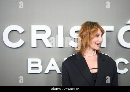 Assiste à la première de Cristobal Balenciaga au cinéma Callao le 18 janvier 2024 à Madrid, Espagne. Banque D'Images