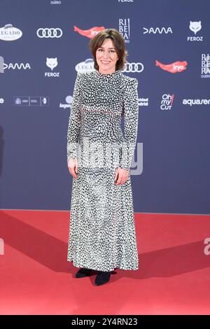 Lola Duenas assiste aux Feroz Awards 2024 - tapis rouge au Palais Vistalegre le 26 janvier 2024 à Madrid, Espagne. Banque D'Images