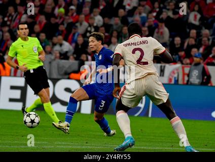 Munich, Deutschland. 17 septembre 2024. 17.09.2024, Allianz Arena, Munich, Ligue des Champions, FC Bayern Munich vs Dinamo Zagreb, sur la photo crédit : dpa/Alamy Live News Banque D'Images