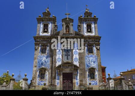 Église Saint Ildefonso (Igreja de Santo Ildefonso) à Porto, Portugal, Europe Banque D'Images