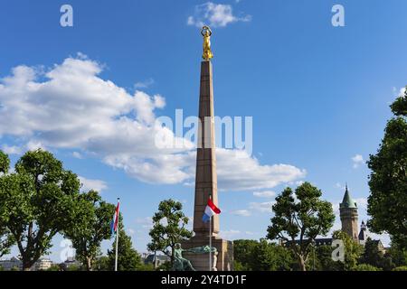 Gelle Fra, Monument du souvenir, mémorial de guerre à Luxembourg Banque D'Images