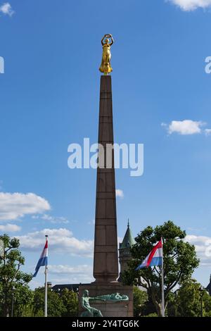 Gelle Fra, Monument du souvenir, mémorial de guerre à Luxembourg Banque D'Images