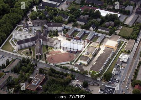 Prison Bochum, Kruemmede, prison, JVA Banque D'Images