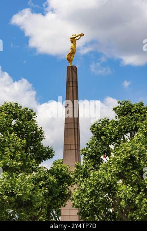 Gelle Fra, Monument du souvenir, mémorial de guerre à Luxembourg Banque D'Images