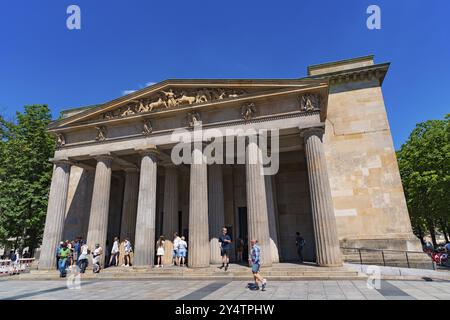 Neue Wache, un mémorial à Berlin, Allemagne, Europe Banque D'Images