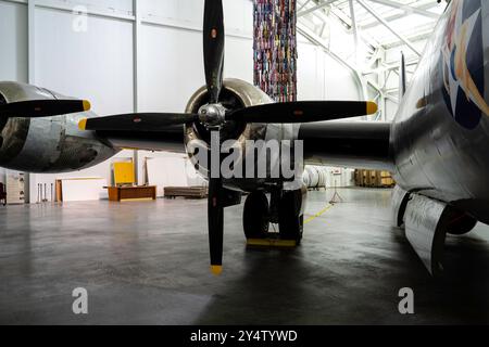 Photographie du Strategic Air Command & Aerospace Museum, près d'Ashland, Nebraska, États-Unis. Banque D'Images