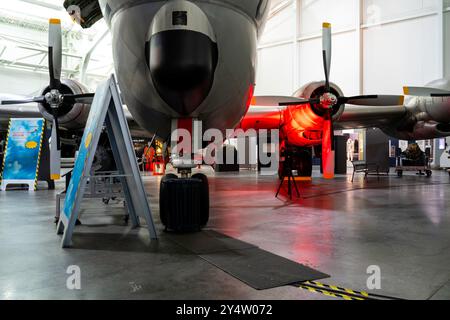 Photographie du Strategic Air Command & Aerospace Museum, près d'Ashland, Nebraska, États-Unis. Banque D'Images