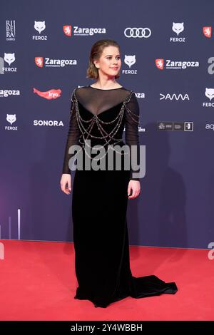 Elisabet Casanovas assiste aux Feroz Awards 2023 - tapis rouge à l'Auditorium le 28 janvier 2023 à Saragosse, Espagne. Banque D'Images