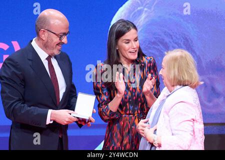 La reine Letizia d'Espagne assiste à l'événement commémoratif de la Journée mondiale de la Croix-Rouge et du Croissant-Rouge au cercle des Beaux-Arts le 30 mai 2023 à Madrid, Espagne. Banque D'Images