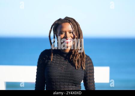 Raven Jackson a assisté à 'All Dirt Roads Taste of Salt' Photocall lors du 71e Festival international du film de San Sebastian au Palais Kursaal le 24 septembre 2023 à Donostia / San Sebastian, Espagne. Banque D'Images