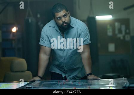 DATE DE SORTIE : 10 janvier 2025. TITRE : den of Thieves 2 : Pantera. STUDIO : eOne Entertainment. RÉALISATEUR : Christian Gudegast. PLOT : plot inconnu. Une suite du film de 2018 'Den of Thieves'. EN VEDETTE : O'SHEA JACKSON JR dans le rôle de Donnie Wilson. (Crédit image : © eOne Entertainment/Entertainment Pictures/ZUMAPRESS.com) USAGE ÉDITORIAL UNIQUEMENT ! Non destiné à UN USAGE commercial ! Banque D'Images