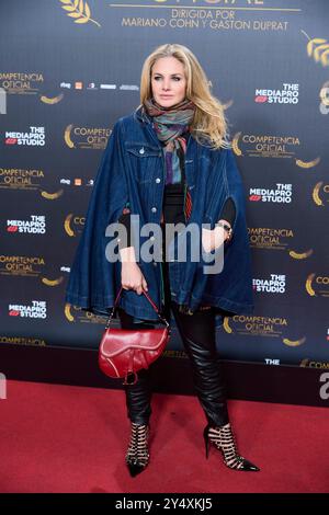 Genoveva Casanova assiste à la 'compétition officielle (Competencia Oficial)' Madrid première au Capitol Cinema le 21 février 2022 à Madrid, Espagne. Banque D'Images