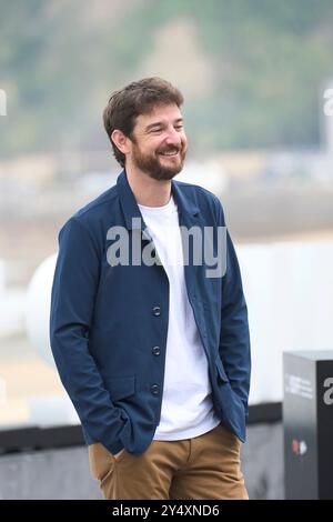 Gorka Otxoa a assisté à la Photocall de « Black is Beltza II » lors du 70e Festival international du film de San Sebastian au Palais Kursaal le 23 septembre 2022 à Donostia / San Sebastian, Espagne. Banque D'Images