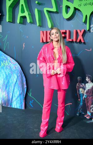 Rosanna Zanetti assiste à la première « Rainbow » à la gare de principe Pio le 29 septembre 2022 à Madrid, en Espagne. Banque D'Images