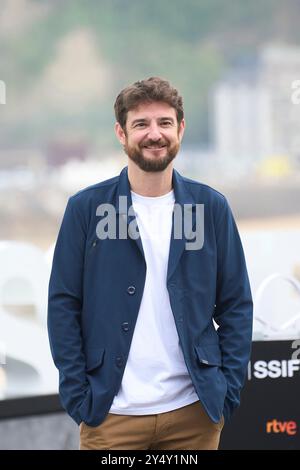 Gorka Otxoa a assisté à la Photocall de « Black is Beltza II » lors du 70e Festival international du film de San Sebastian au Palais Kursaal le 23 septembre 2022 à Donostia / San Sebastian, Espagne. Banque D'Images