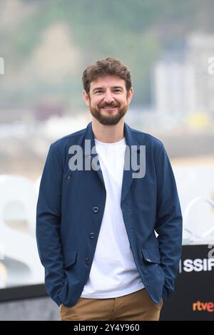 Gorka Otxoa a assisté à la Photocall de « Black is Beltza II » lors du 70e Festival international du film de San Sebastian au Palais Kursaal le 23 septembre 2022 à Donostia / San Sebastian, Espagne. Banque D'Images