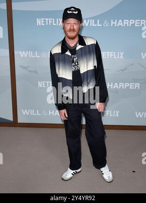 Inglewood, États-Unis. 19 septembre 2024. Jesse Plemons arrive à la première de Will & Harper Los Angeles au théâtre égyptien à Inglewood, CA le jeudi 19 septembre 2024. (Photo de Juan Pablo Rico/Sipa USA) crédit : Sipa USA/Alamy Live News Banque D'Images