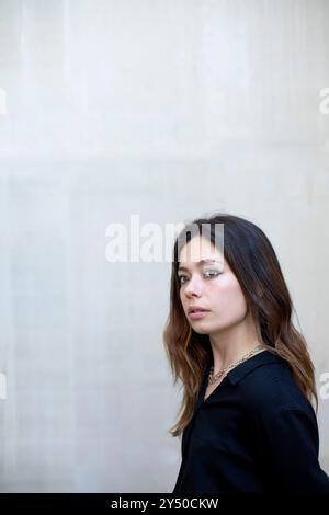 Anna Castillo pose pour une séance photo 'Lo que Viene film Festival' sur 'la vida Era eso' 13 mai 2021 à Tudela, Navarre, Espagne. Banque D'Images