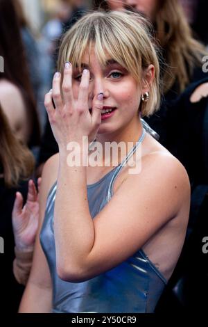 Clara Galle assiste à la photocall 'la Sirenita' 'la petite Sirène' le 19 mai 2023 à Madrid, en Espagne. Banque D'Images