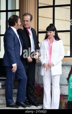 Griselda Siciliani, Daniel Gimenez Cacho et Andres Almeida ont assisté à 'Bardo' Photocall lors du 70ème Festival International du film de San Sebastian au Palais Kursaal le 24 septembre 2022 à Donostia / San Sebastian, Espagne. Banque D'Images