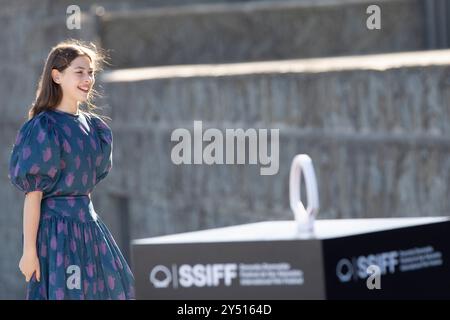 Kila Lord Cassidy a assisté à 'The Wonder' Photocall lors du 70e Festival international du film de San Sebastian au Palais Kursaal le 22 septembre 2022 à Donostia / San Sebastian, Espagne. Banque D'Images