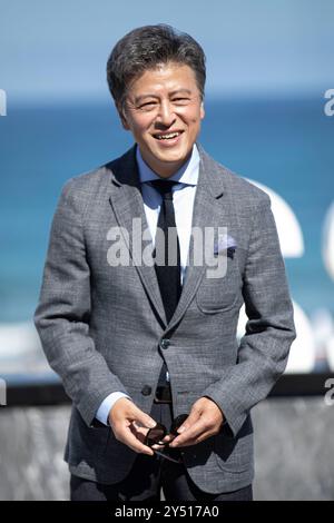 Kwon Hae-hyo a assisté à 'Walk Up' Photocall lors du 70e Festival international du film de San Sebastian au Palais Kursaal le 22 septembre 2022 à Donostia / San Sebastian, Espagne. Banque D'Images