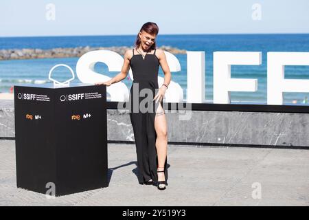 Estel Collado a assisté à 'la Maternal' Photocall lors du 70ème Festival international du film de San Sebastian au Palais Kursaal le 21 septembre 2022 à Donostia / San Sebastian, Espagne. Banque D'Images