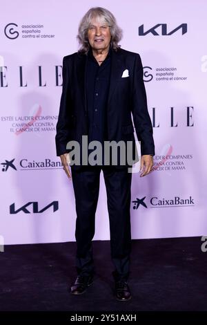 Jose Merce a assisté à ELLE cancer Ball Photocall au Théâtre Royal le 18 octobre 2023 à Madrid, en Espagne. Banque D'Images