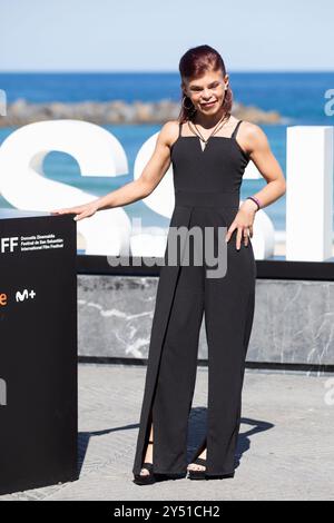 Estel Collado a assisté à 'la Maternal' Photocall lors du 70ème Festival international du film de San Sebastian au Palais Kursaal le 21 septembre 2022 à Donostia / San Sebastian, Espagne. Banque D'Images