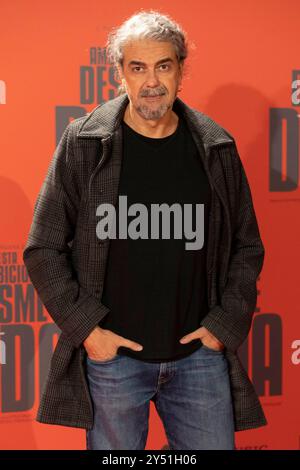 Fernando Leon de Aranoa a assisté à ESTA Ambicion Desmedida Photocall au Cinéma Callao le 25 octobre 2023 à Madrid, Espagne. Banque D'Images