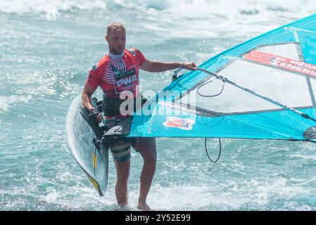 Coupe du monde PWA 2024 Tenerife, El Medano, Îles Canaries Banque D'Images