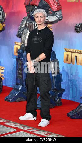 Transformers One : première européenne, Cineworld Leicester Square, Londres, Royaume-Uni Banque D'Images