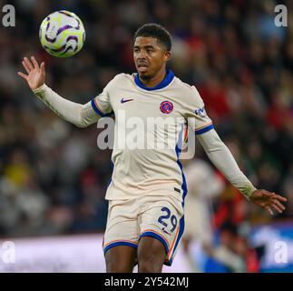 Londres, Royaume-Uni. 14 septembre 2024. 14 septembre 2024 - AFC Bournemouth v Chelsea - premier League - Vitality Stadium. Wesley Fofana de Chelsea en action. Crédit photo : Mark pain/Alamy Live News Banque D'Images