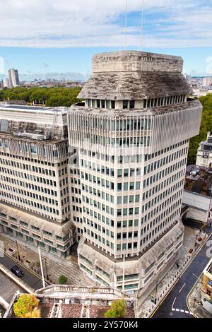 102 bâtiment brutaliste de la petite France construit en 1976, abritant le ministère de la Justice, Londres, Royaume-Uni Banque D'Images