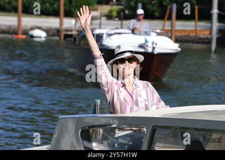 VENISE, ITALIE - AOÛT 29 : Sigourney Weaver arrive au Festival International du film de Venise à l'Hôtel Excelsior le 29 août 2024 à Venise, IT Banque D'Images