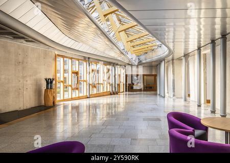 Hall Du Parlement Écossais, Édimbourg Banque D'Images