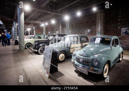 Zagreb, Croatie. 03 juillet 2024. Les voitures anciennes sont exposées au salon Oldtimer Cars au hall Exportdrvo à Rijeka, Croatie, le 20 septembre 2024, 2024. Photo : Nel Pavletic/PIXSELL crédit : Pixsell/Alamy Live News Banque D'Images