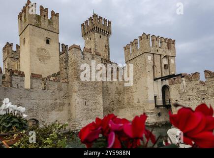 Photos de Sirmione Lac de Garde Italie Banque D'Images