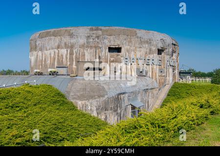 Batterie Todt à Griz-nez, France Banque D'Images