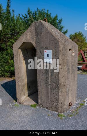 Batterie Todt à Griz-nez, France Banque D'Images