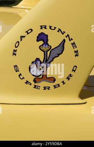 1970 Plymouth Superbird Road Runner Roadrunner Banque D'Images