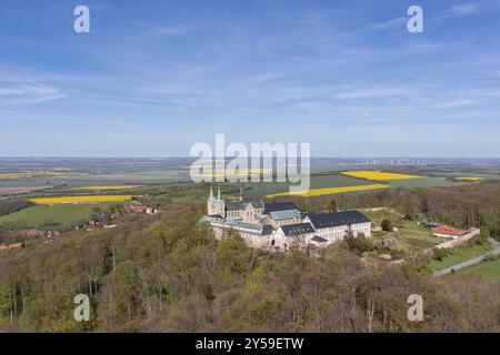 Photographies aériennes quartier Harz Huy Huysburg Banque D'Images