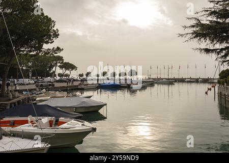 Photos de Sirmione Lac de Garde Italie Banque D'Images