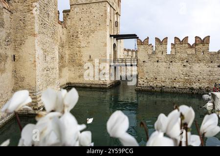 Photos de Sirmione Lac de Garde Italie Banque D'Images