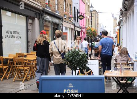 Photos autour de Upper Street à Islington, au nord de Londres, Royaume-Uni Banque D'Images