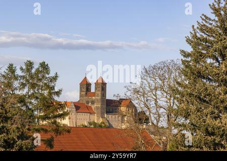 Photos de Quedlinburg, ville classée au patrimoine mondial Banque D'Images