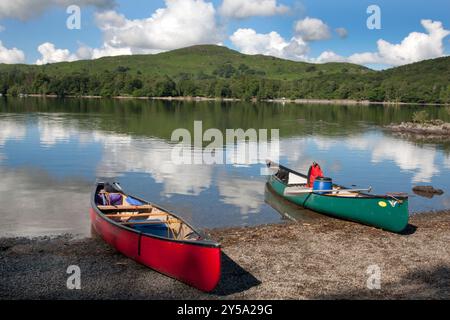 Low Peel Near, Coniston Water, Lake District, Cumbria, Angleterre Banque D'Images