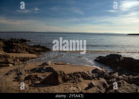 Barry Island Beach, Barry Island, Vale of Glamorgan, pays de Galles Banque D'Images