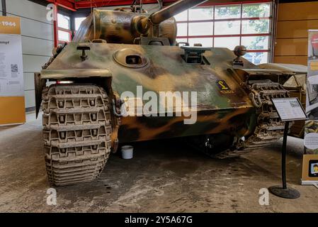 Der Panzermuseum, Munster, Allemagne Banque D'Images